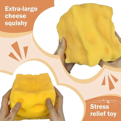 Juguete Gigante Para Apretar Queso, De 5 Pulgadas, Para Aliv
